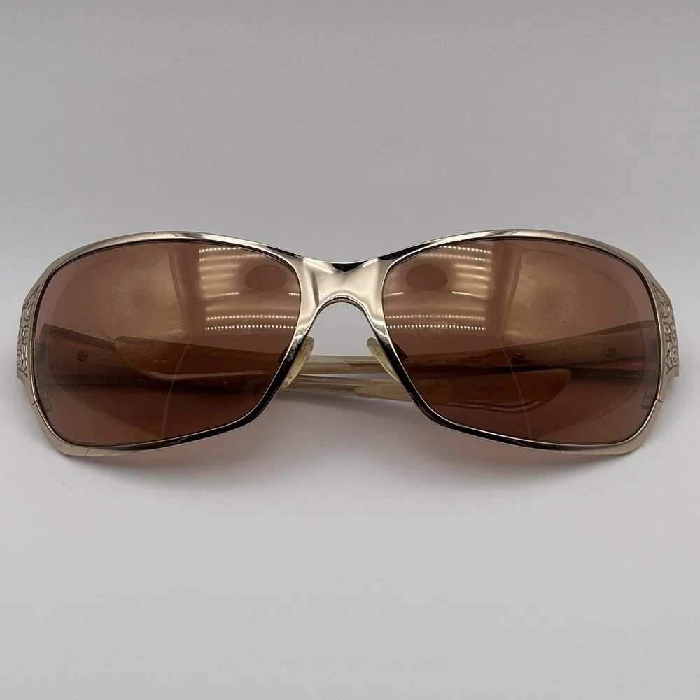 Oakley Dangerous 05-314 Gold Bronze Sunglasses 62mm Authentic w/‎ Certificate